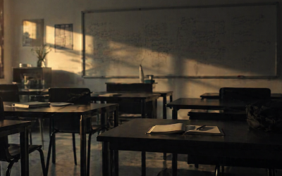 Ruang kelas—dan bagaimana para santri memaknainya melalui puisi. (Sumber foto: Ilustrasi ruang kelas—AI-generated)